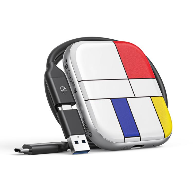 ORICO-H5 2.5 inch Mondrian-Inspired Portable Type-C External SSD, 128GB, 256GB, 512GB, 1TB, 2TB, 4TB ORICO-H5 2.5 inch Mondrian-Inspired Portable Type-C External SSD, 128GB, 256GB, 512GB, 1TB, 2TB, 4TB